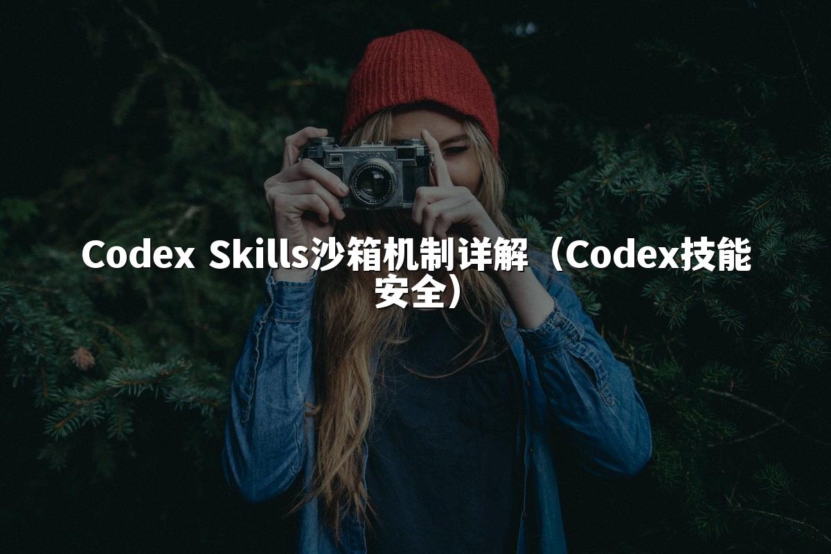 Codex Skills沙箱机制详解（Codex技能安全）