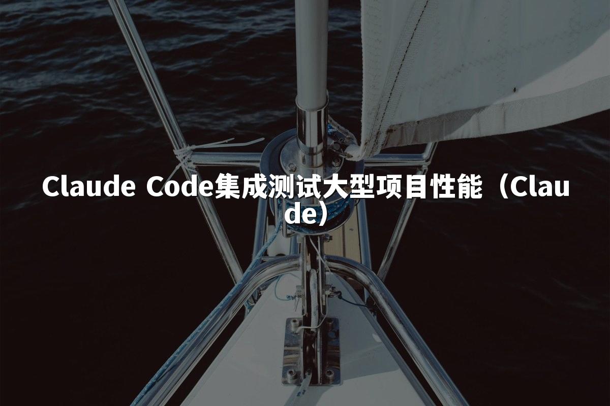 Claude Code集成测试大型项目性能(Claude)