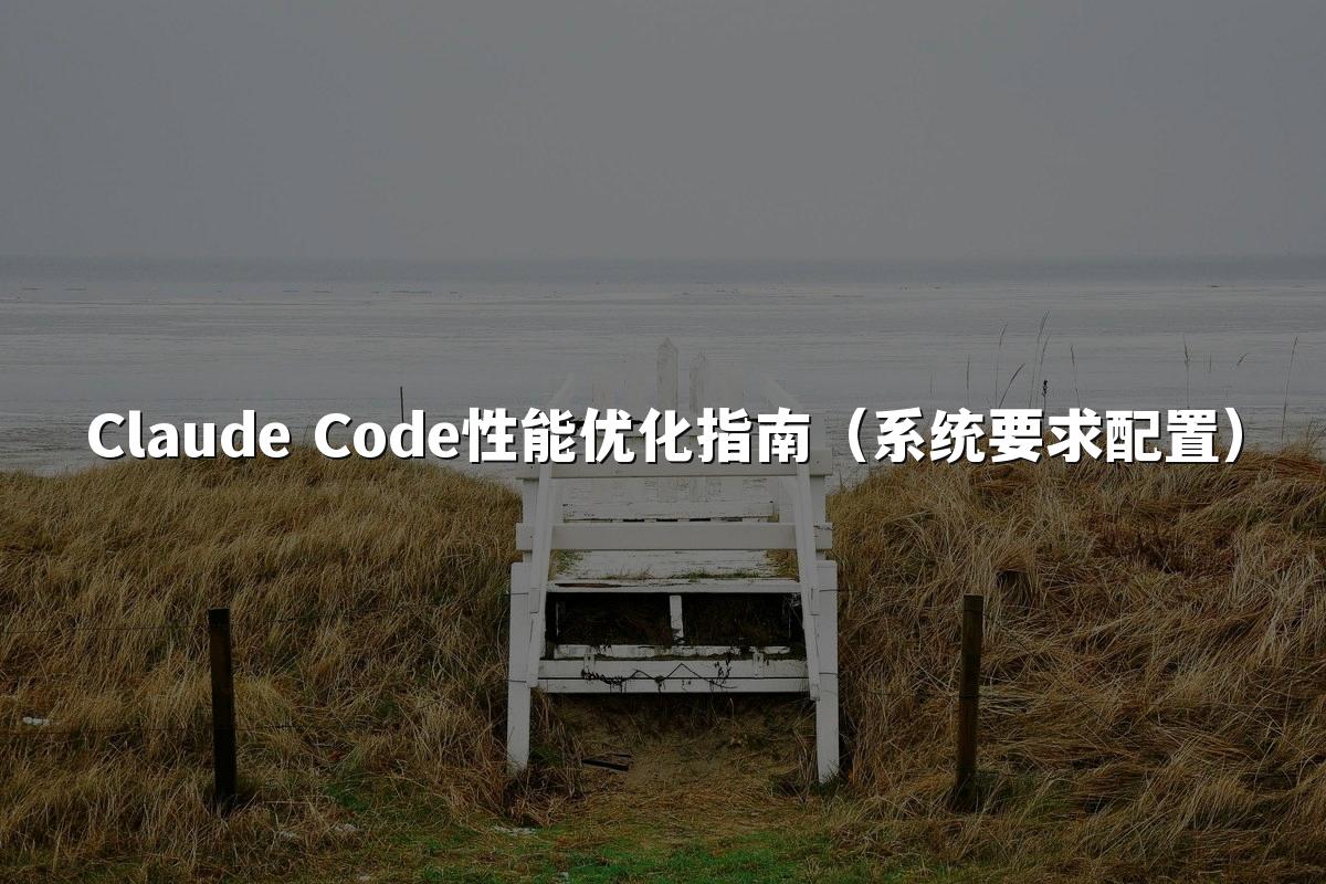 Claude Code性能优化指南（系统要求配置）