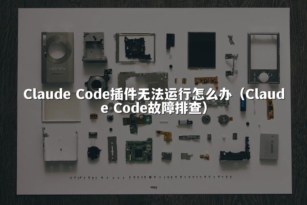 Claude Code插件无法运行怎么办(Claude Code故障排查)
