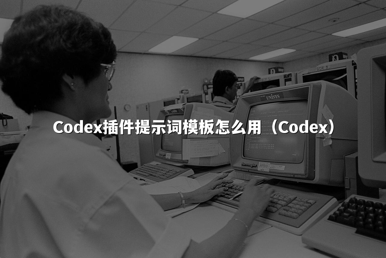 Codex插件提示词模板怎么用（Codex）