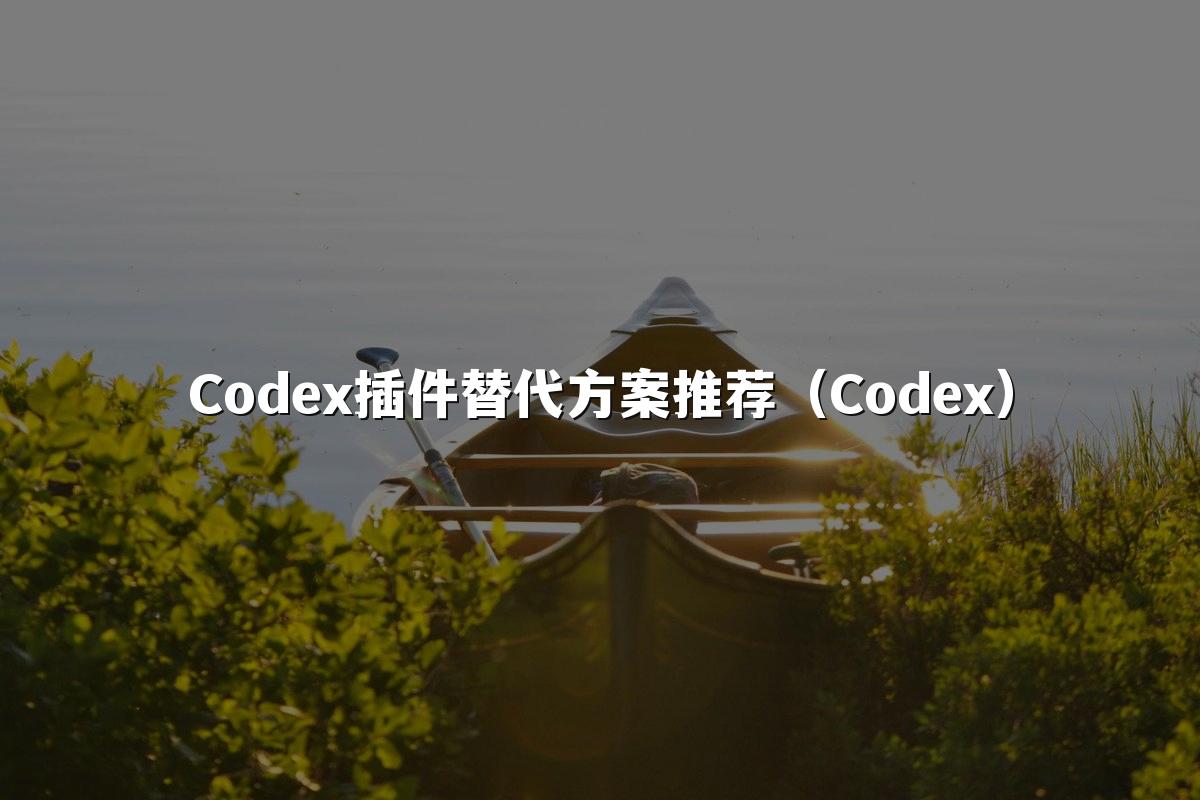Codex插件替代方案推荐（Codex）