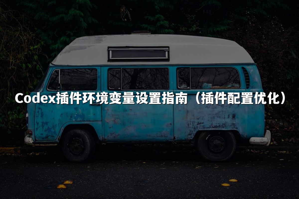 Codex插件环境变量设置指南（插件配置优化）