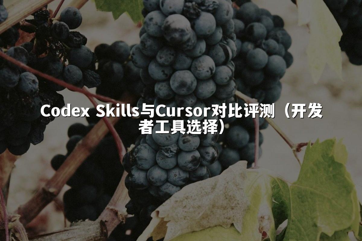 Codex Skills与Cursor对比评测（开发者工具选择）