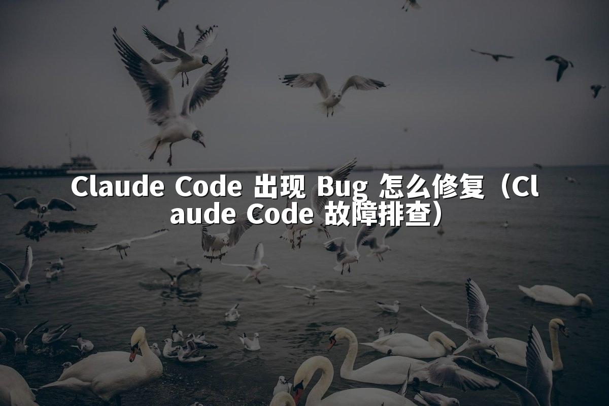 Claude Code 出现 Bug 怎么修复(Claude Code 故障排查)