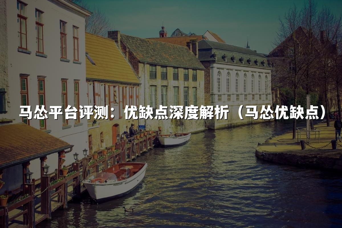 马怂平台评测：优缺点深度解析（马怂优缺点）