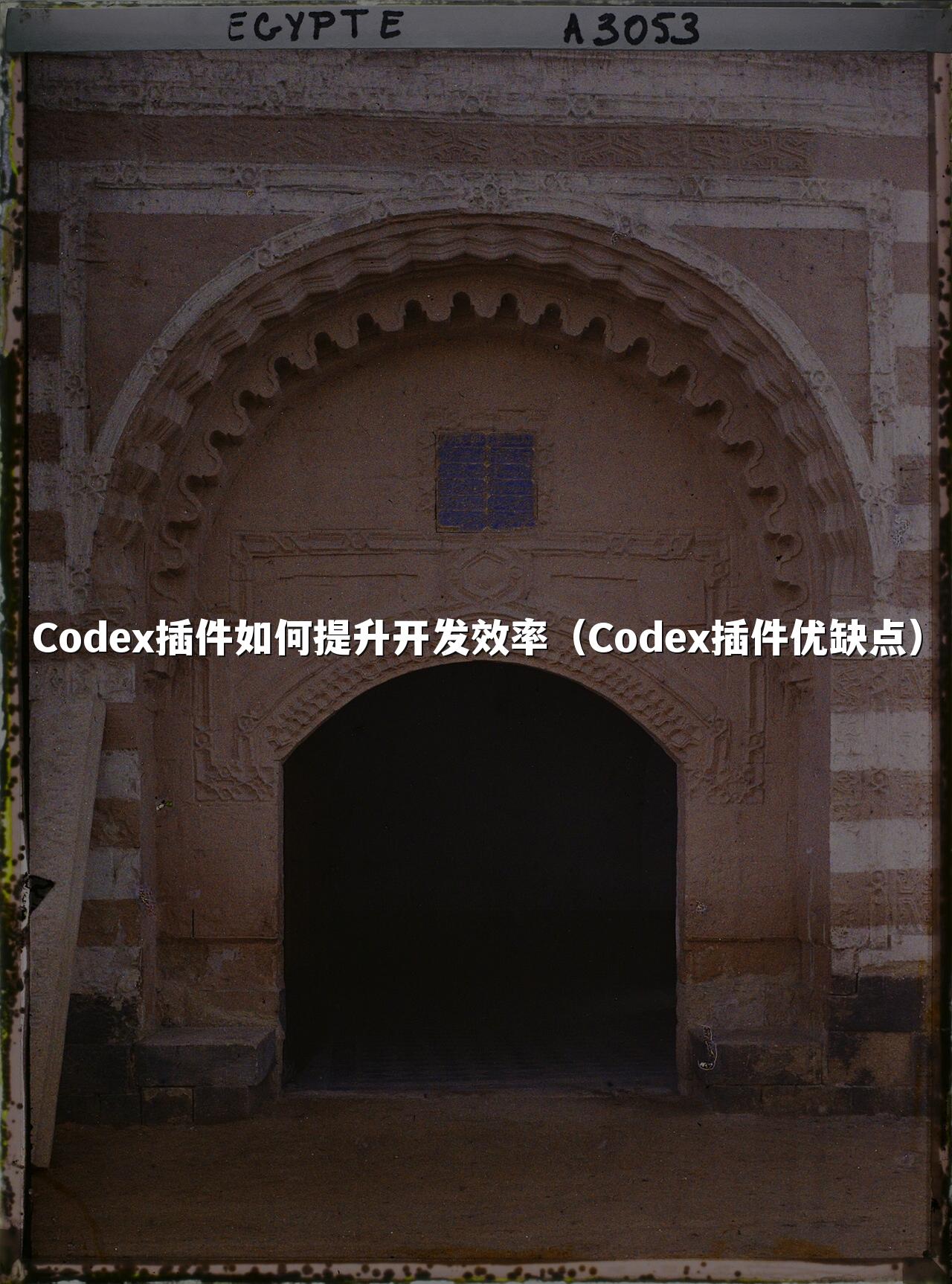 Codex插件如何提升开发效率（Codex插件优缺点）