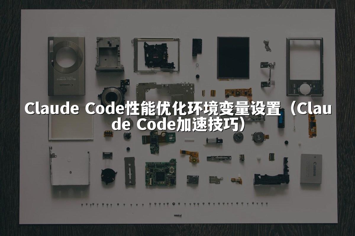 Claude Code性能优化环境变量设置(Claude Code加速技巧)