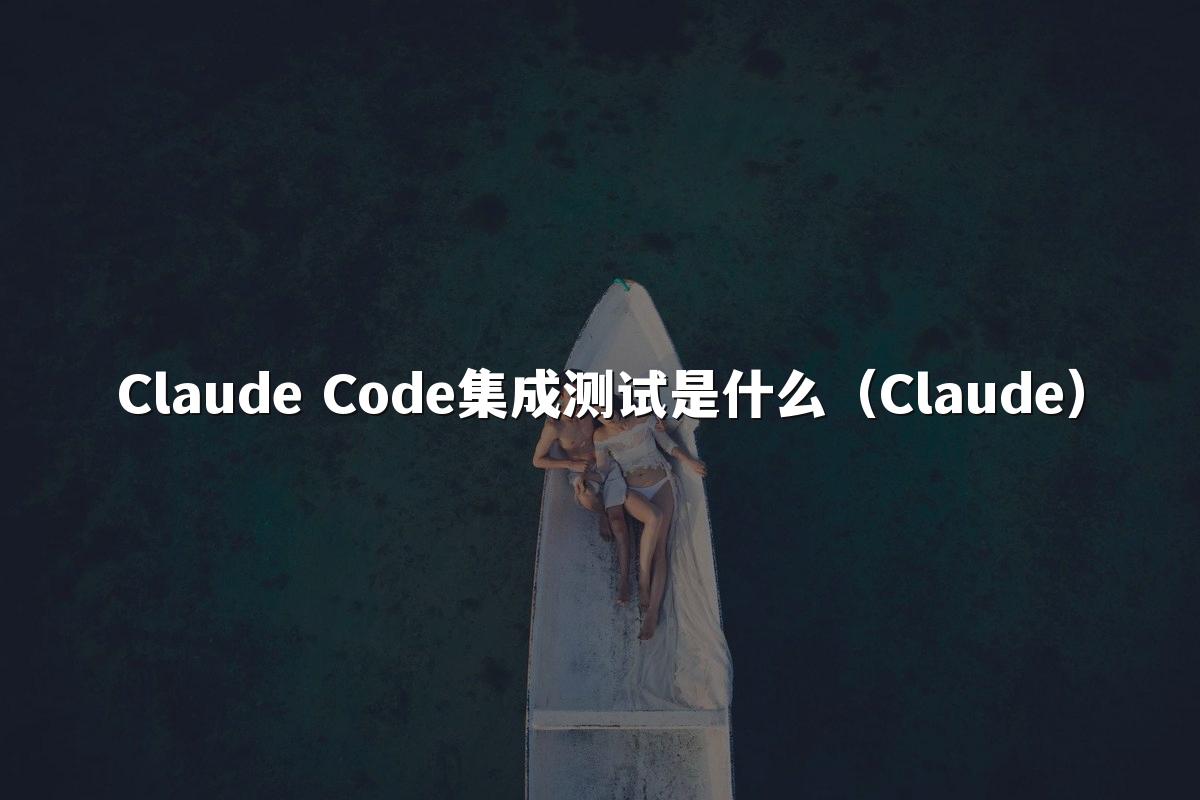 Claude Code集成测试是什么（Claude）