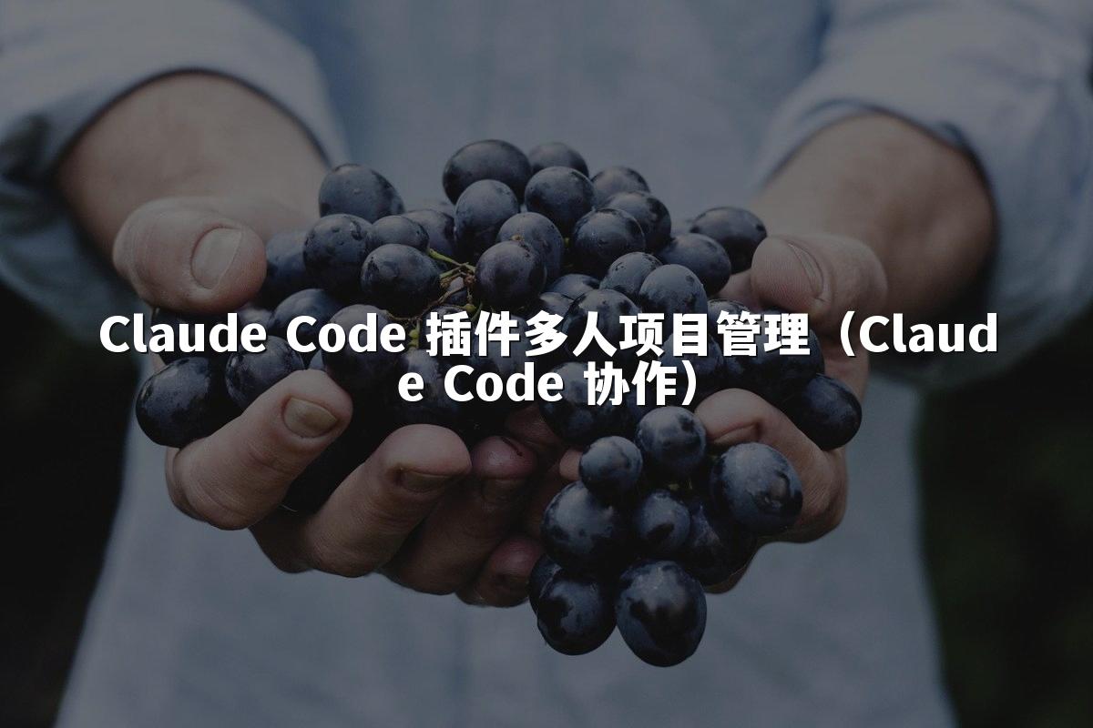 Claude Code 插件多人项目管理(Claude Code 协作)