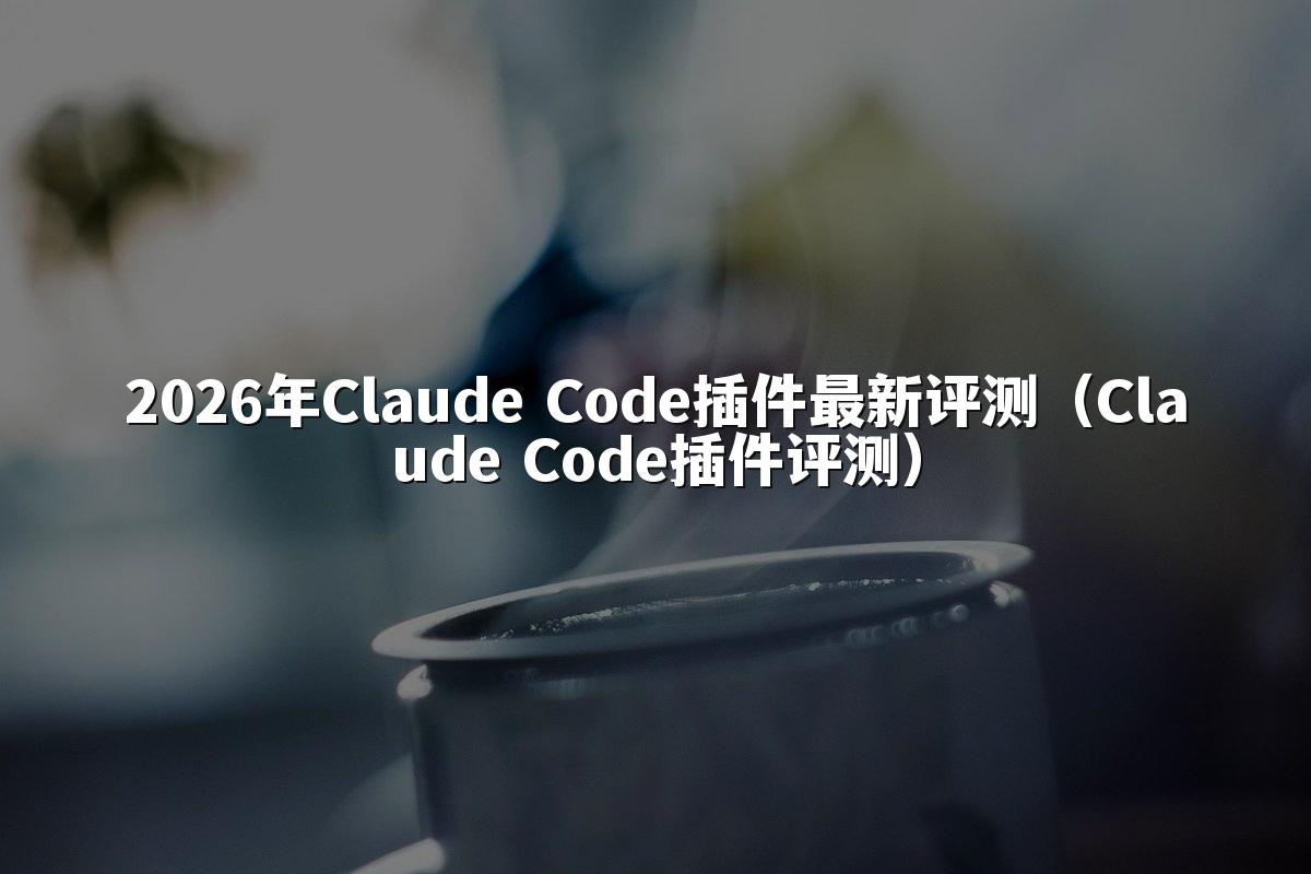 2026年Claude Code插件最新评测（Claude Code插件评测）