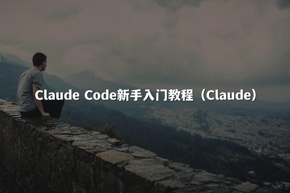 Claude Code新手入门教程（Claude）