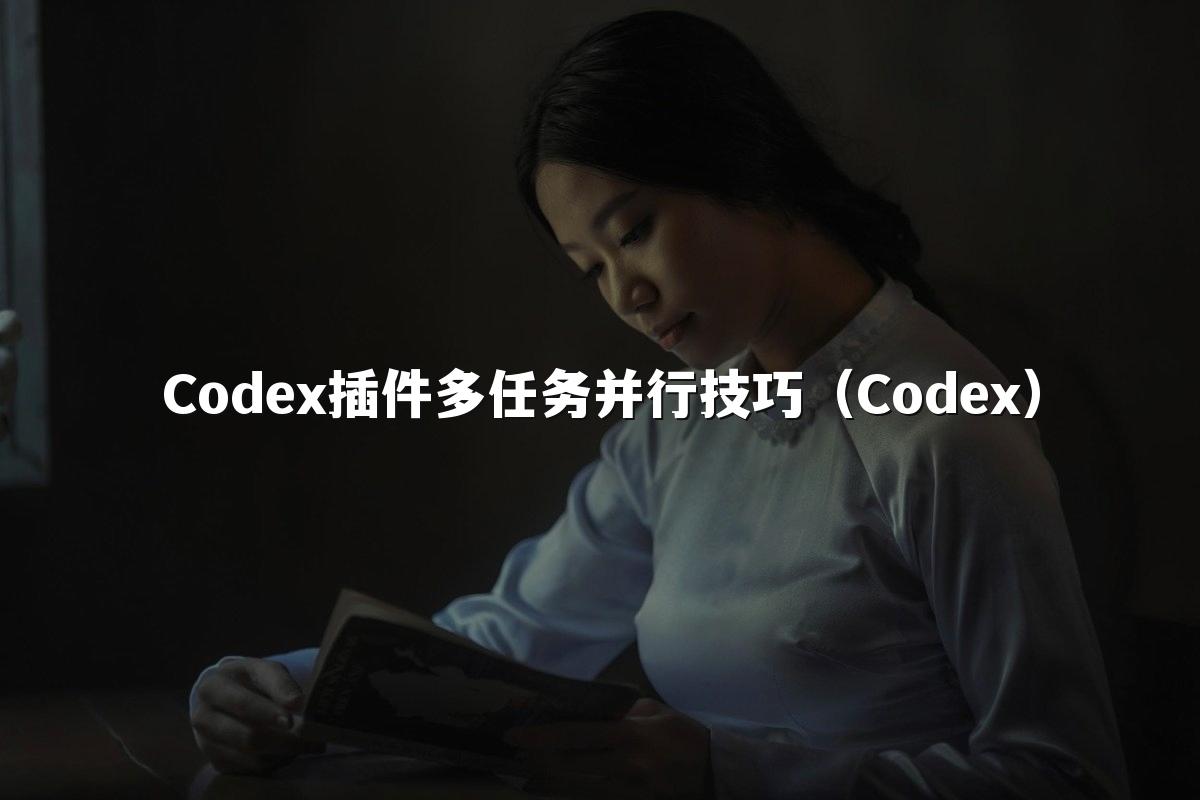 Codex插件多任务并行技巧（Codex）