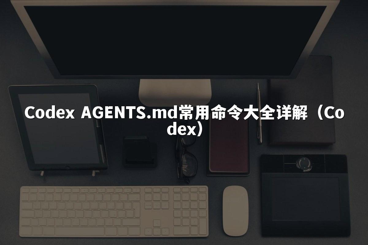 Codex AGENTS.md常用命令大全详解（Codex）