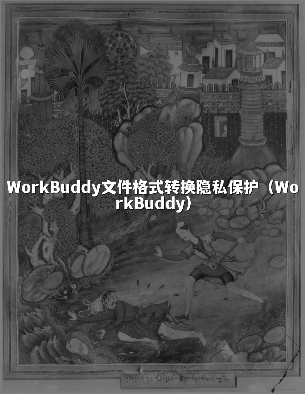 WorkBuddy文件格式转换隐私保护（WorkBuddy）