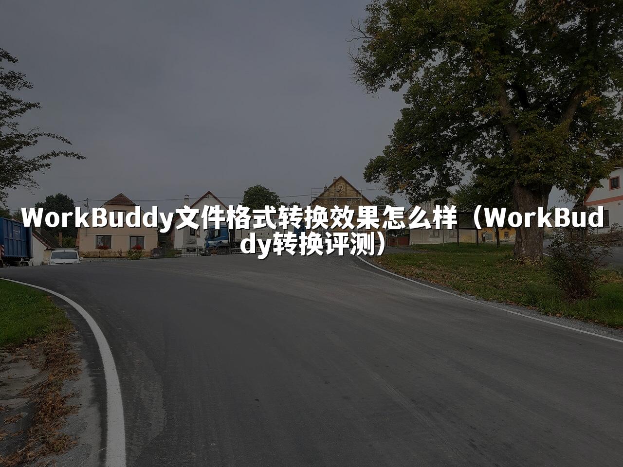 WorkBuddy文件格式转换效果怎么样（WorkBuddy转换评测）