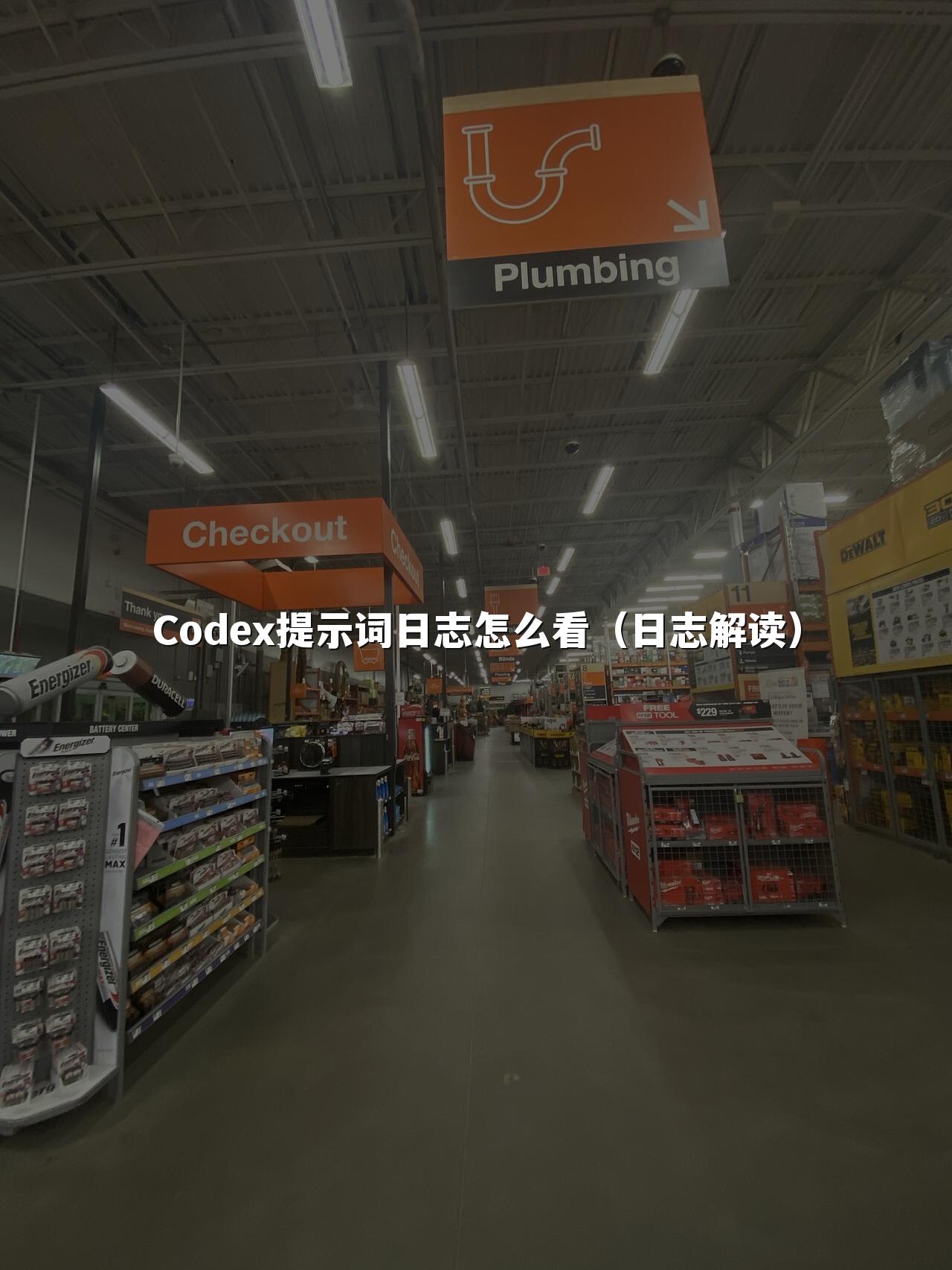 Codex提示词日志怎么看（日志解读）