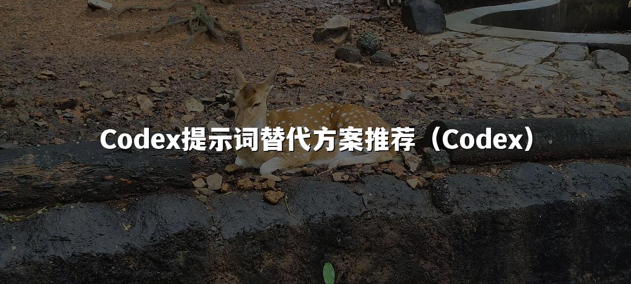 Codex提示词替代方案推荐（Codex）