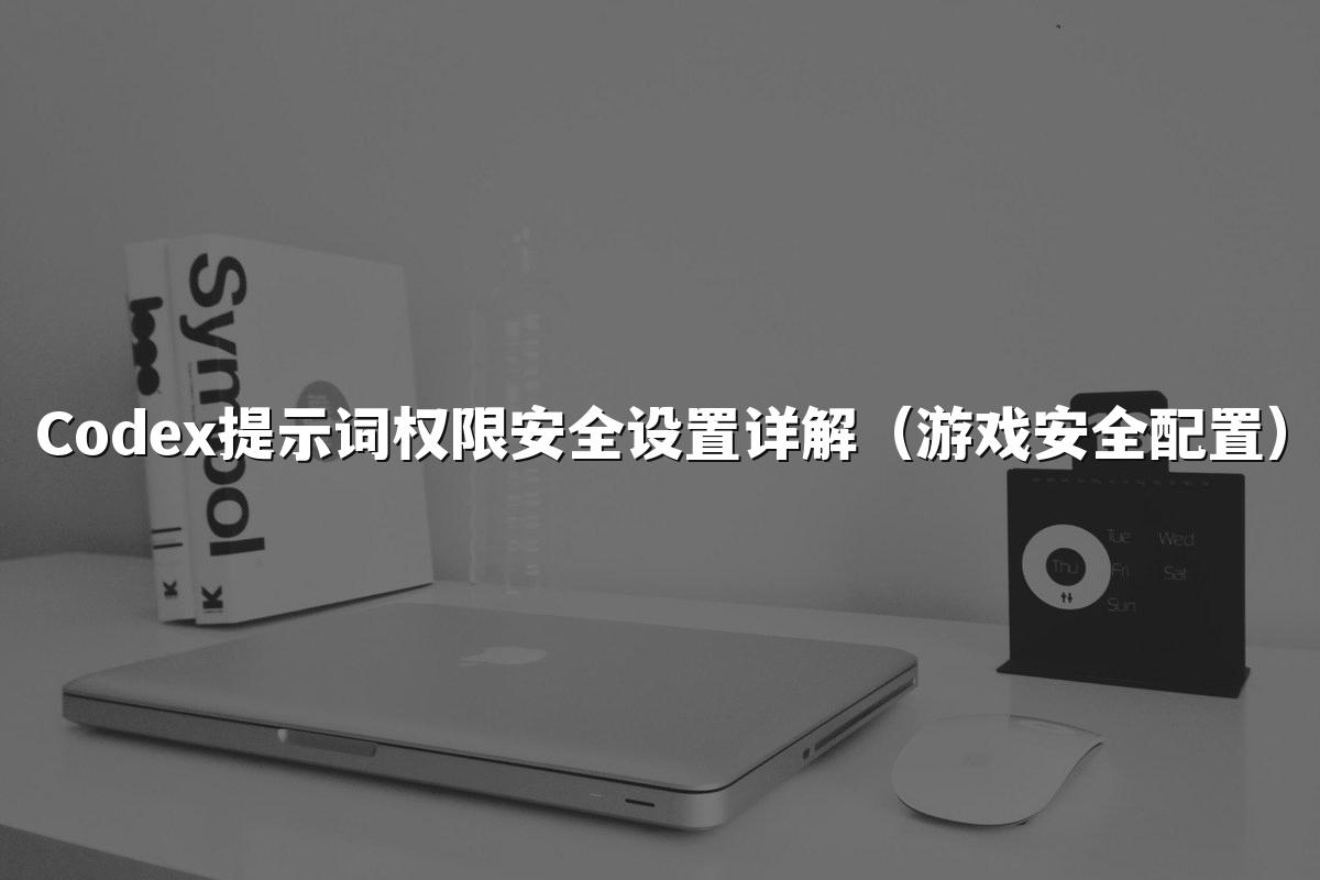 Codex提示词权限安全设置详解（游戏安全配置）