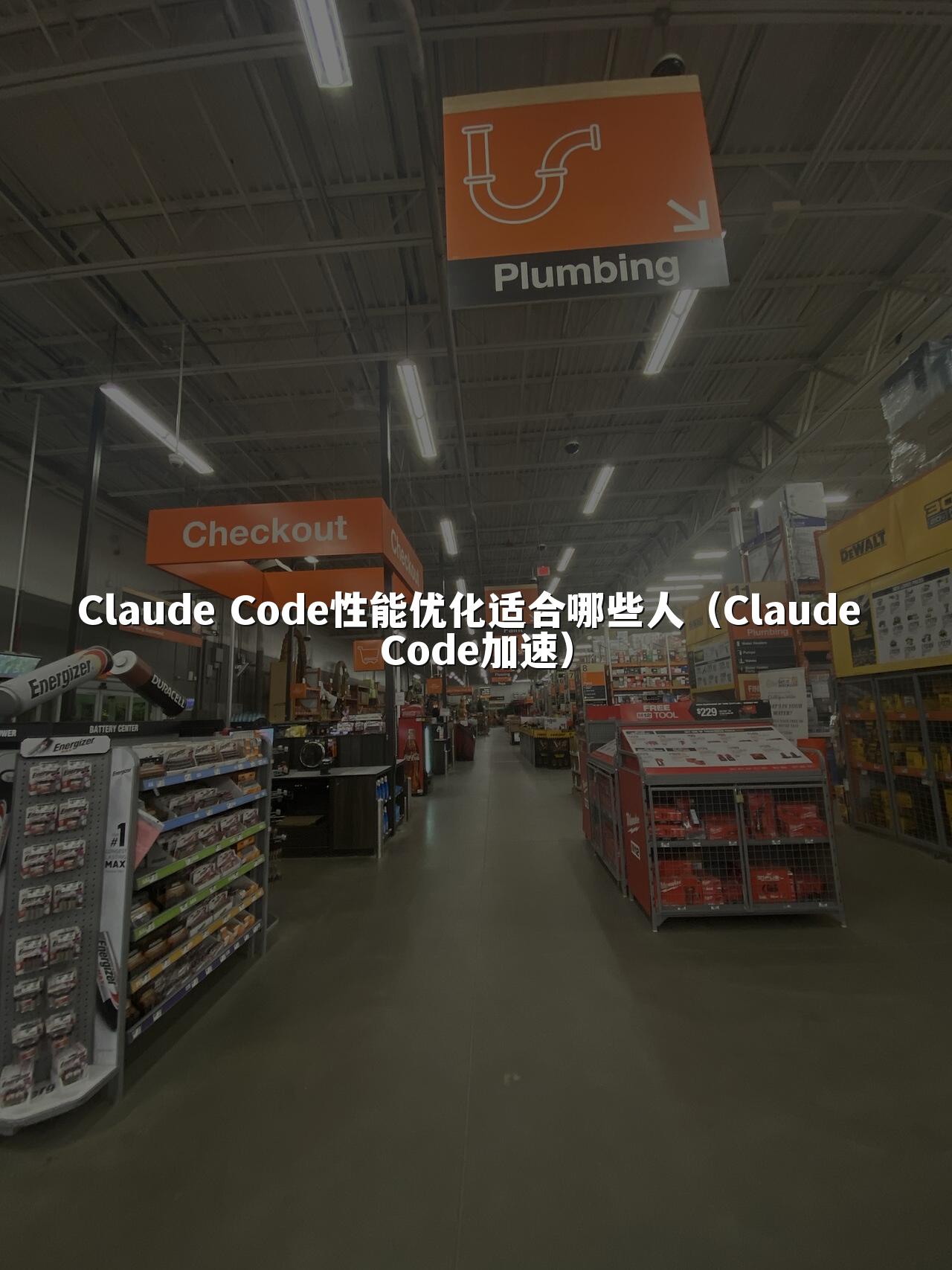 Claude Code性能优化适合哪些人（Claude Code加速）