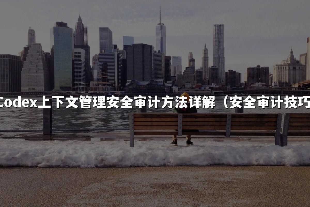 Codex上下文管理安全审计方法详解（安全审计技巧）
