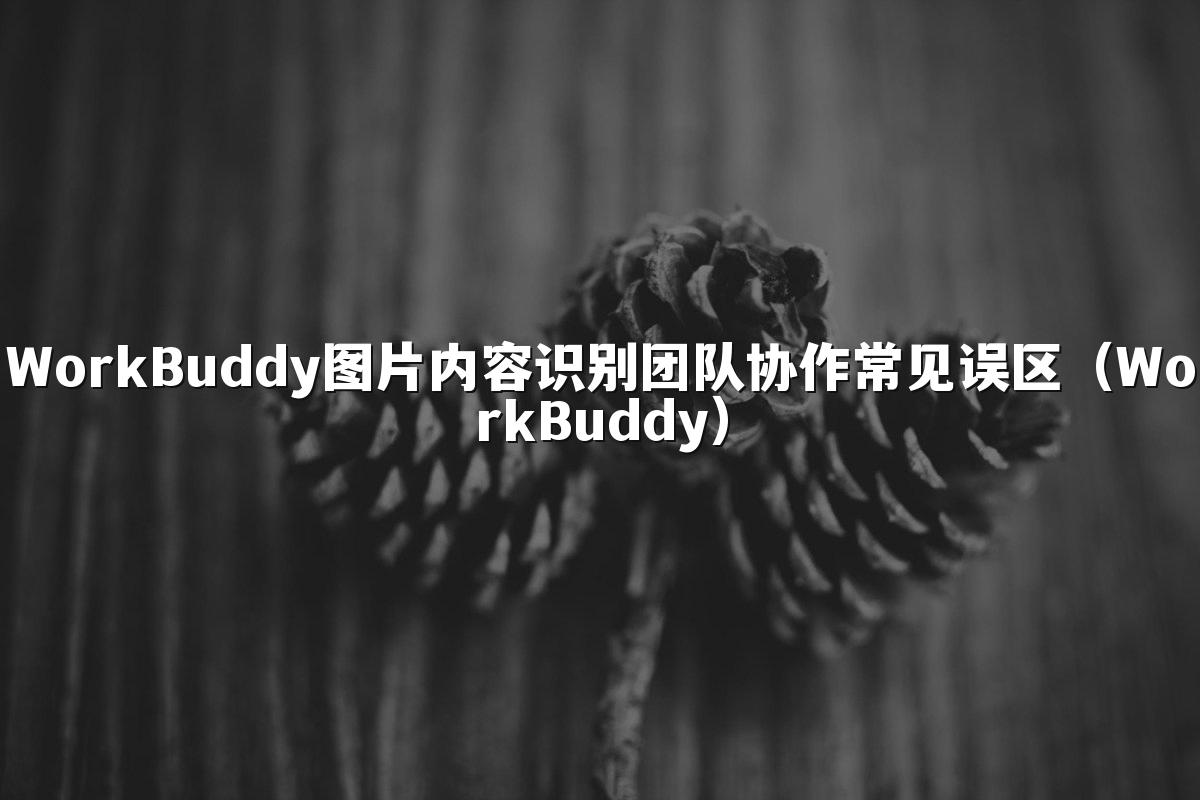 WorkBuddy图片内容识别团队协作常见误区(WorkBuddy)