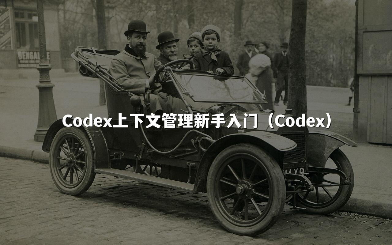 Codex上下文管理新手入门（Codex）