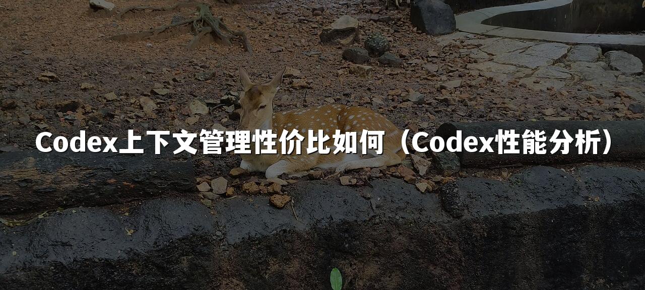 Codex上下文管理性价比如何(Codex性能分析)