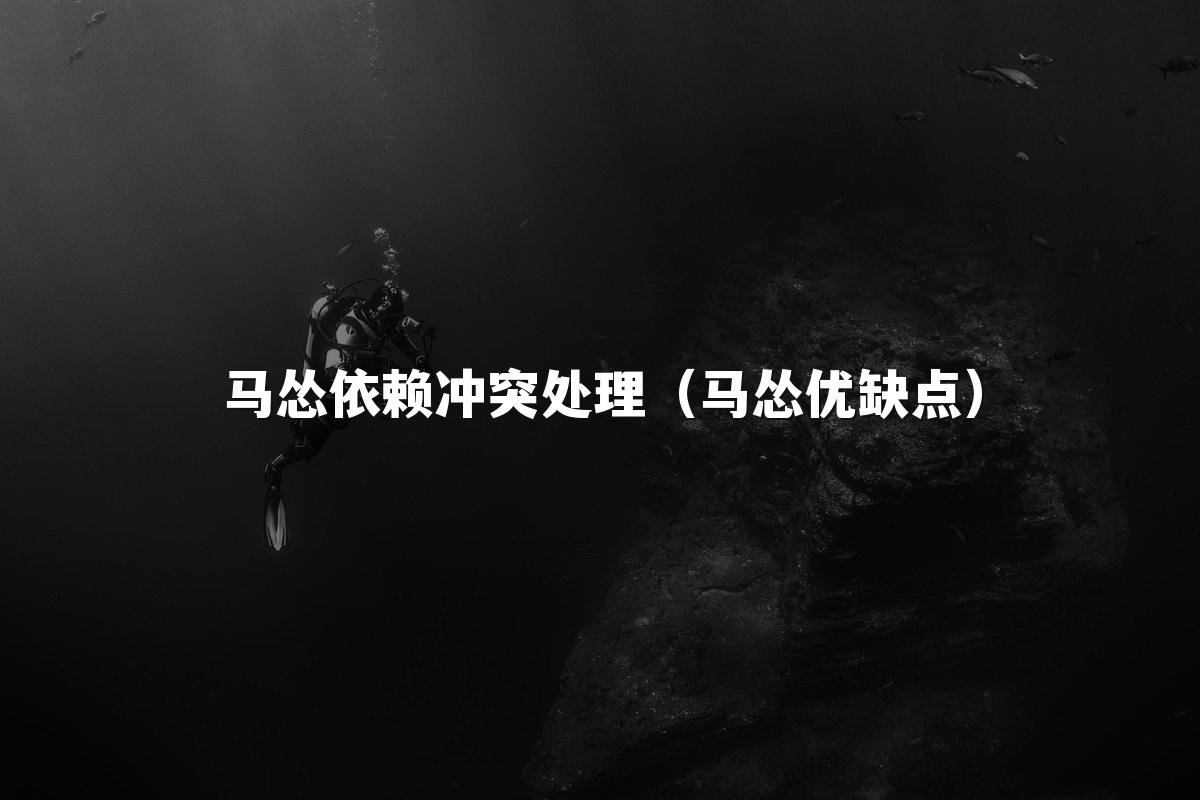 马怂依赖冲突处理(马怂优缺点)