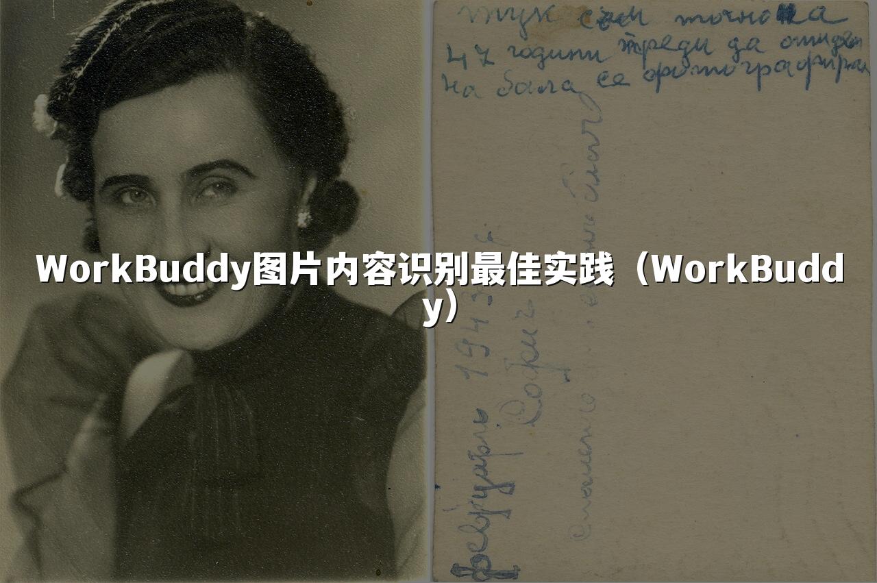 WorkBuddy图片内容识别最佳实践(WorkBuddy)