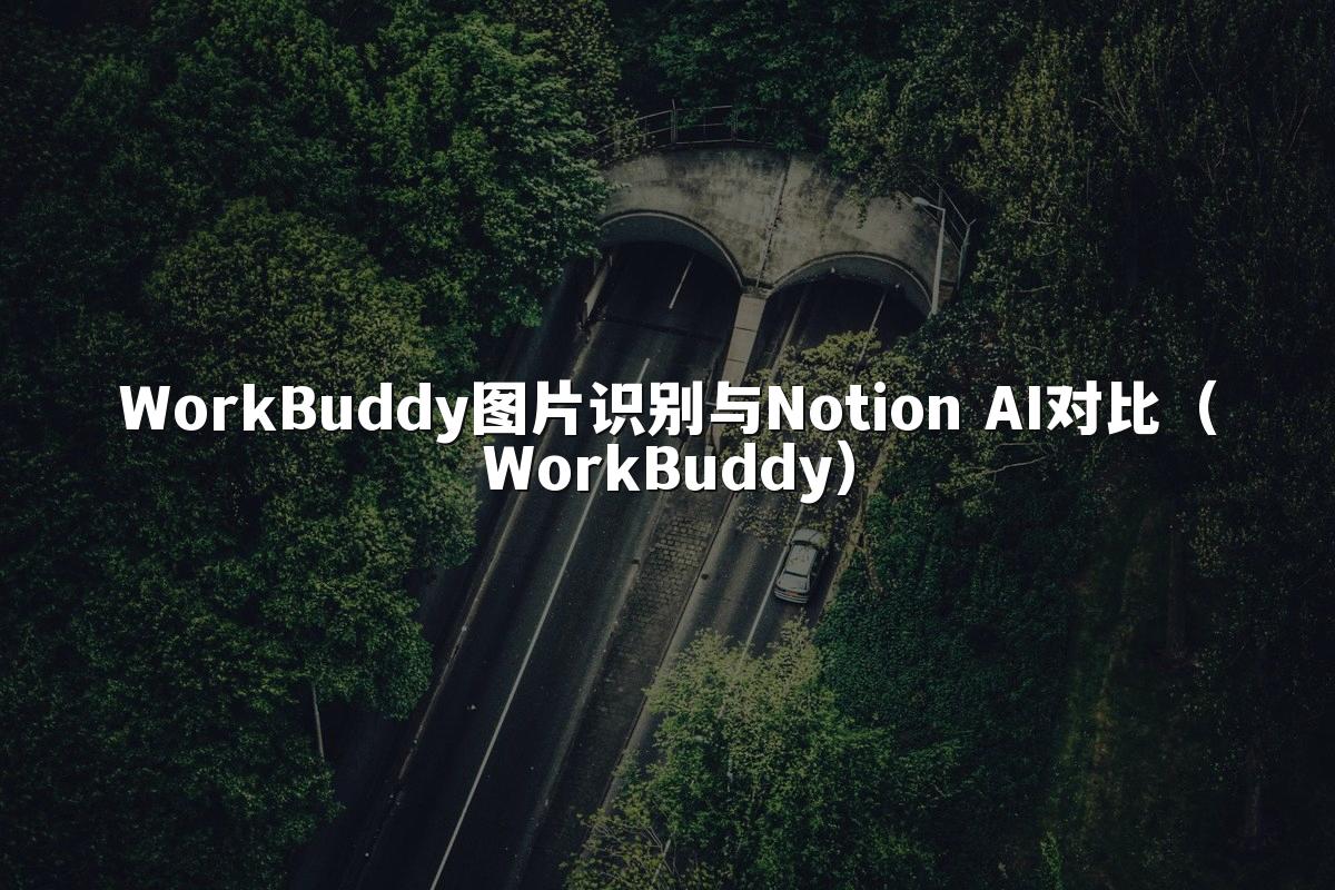 WorkBuddy图片识别与Notion AI对比(WorkBuddy)